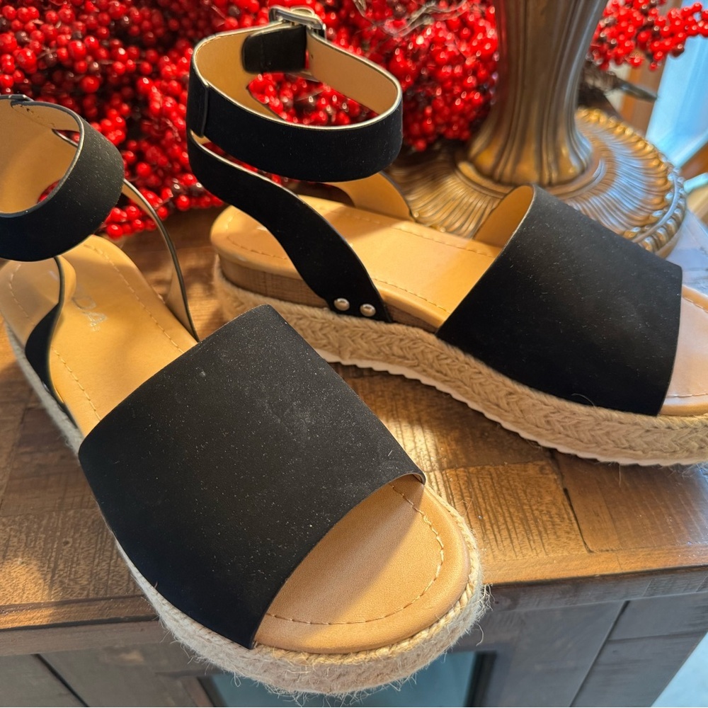 Soda - Topic-S - Espadrilles - Black - Size 8.5 - Picture 7 of 7